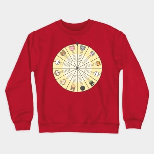 Wheel of Chinese Zodiac Crewneck Sweatshirt